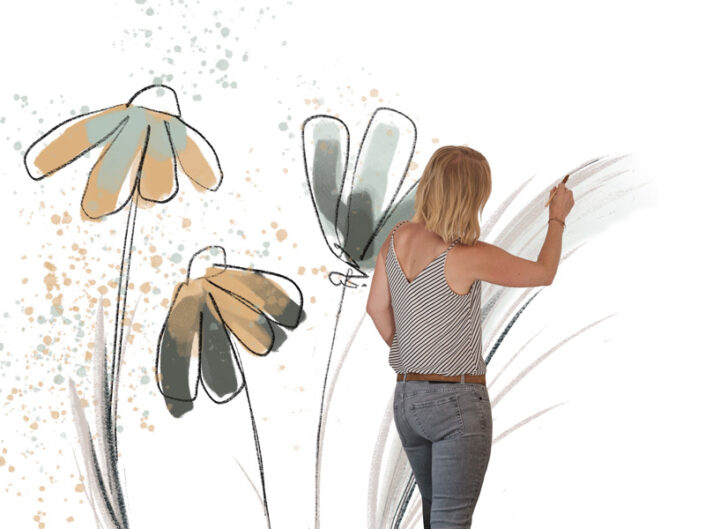 flower painting